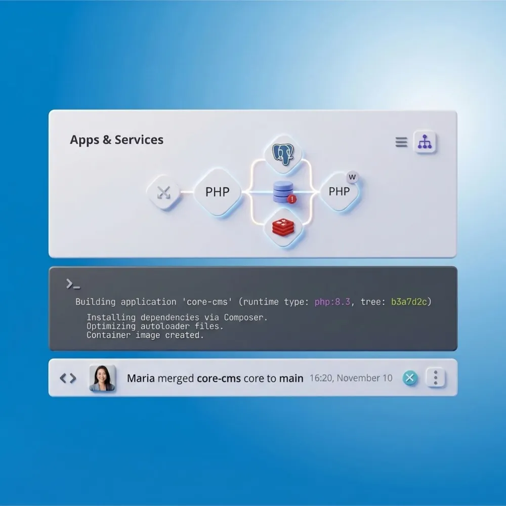 SymfonyCloud Apps & Services
