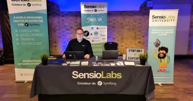 SensioLabs stand